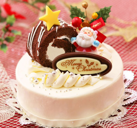 クリスマスにレトロな懐かしいバタークリームケーキはいかが
